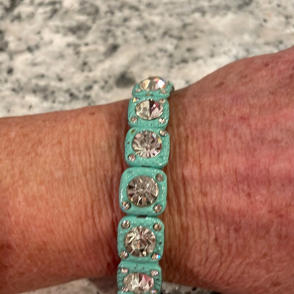 Sage Green Stretch Bracelet